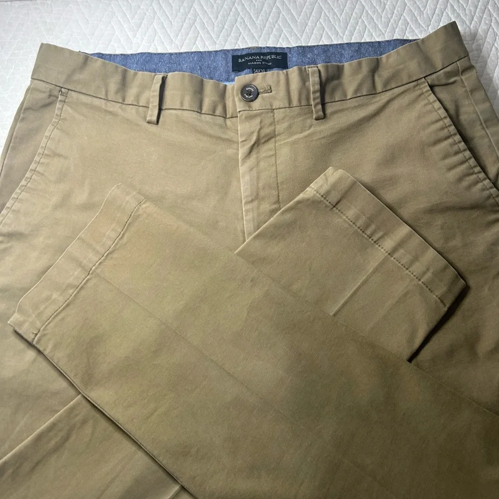 Banana republic Mason pants size 34/30‎